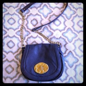 🐺 Emma Fox Deep Purple Leather Crossbody Purse 😍